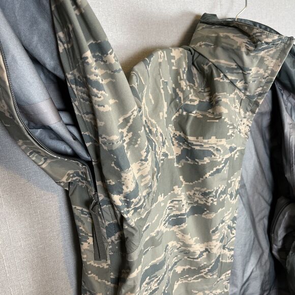 Mens Parka All Purpose Environmental Camouflage ACU Pattern Medium Long Barrier - Picture 4 of 11